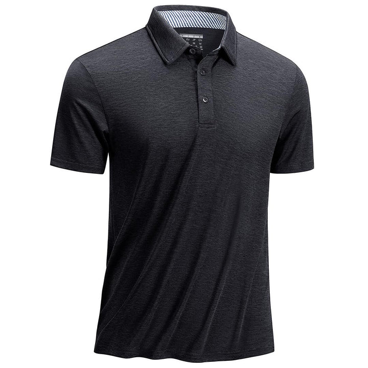 Men's Casual Polo Shirts Quick Dry 3 Buttons - Men's Polo Shirts