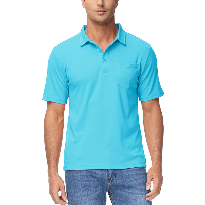 Men's Lightweight Hiking Fishing Polo Shirts - Men's Polo Shirts