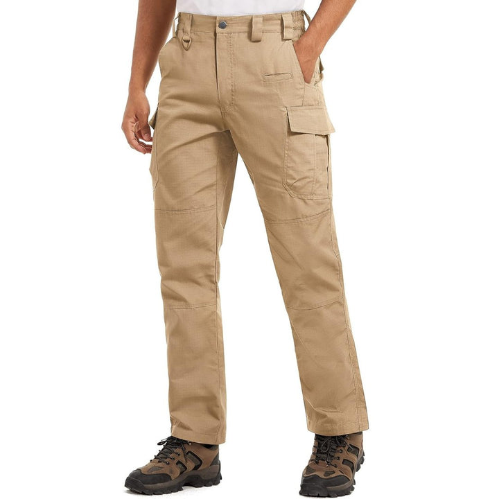 Men's 9 Pockets Ripstop Water Repellent Tactical Pants - Fall Winter 2022