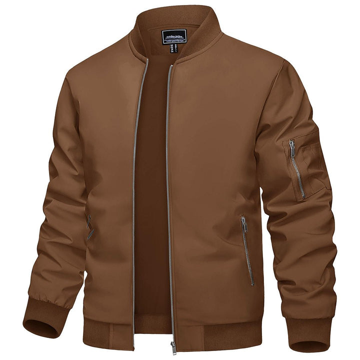 Men's Bomber Zip Pockets Outdoor Sport Jackets - Fall Winter 2022