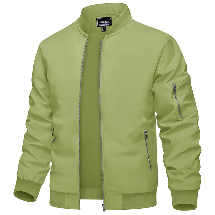 Men's Bomber Zip Pockets Outdoor Sport Jackets - Fall Winter 2022