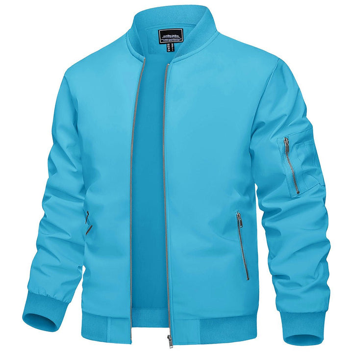 Men's Bomber Zip Pockets Outdoor Sport Jackets - Fall Winter 2022