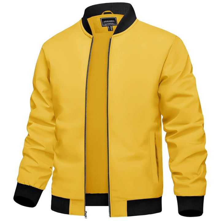 Men's Casual Lightweight Bomber Jacket - Men's Jackets