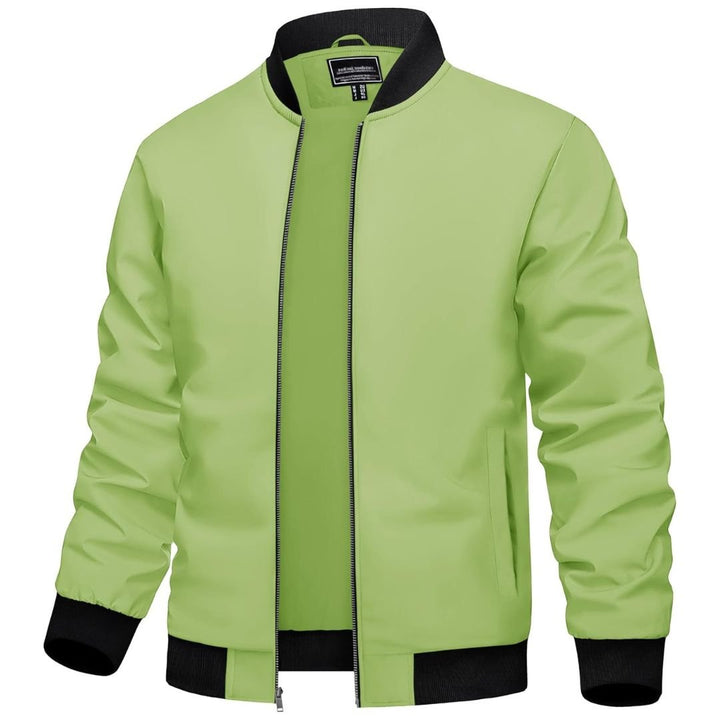 Men's Casual Lightweight Bomber Jacket - Men's Jackets