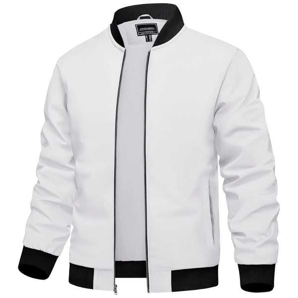 Men's Casual Lightweight Bomber Jacket - Men's Jackets