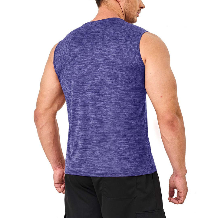 Men's Gym Tank Tops Quick Dry Lightweight Muscle Shirts - Men's T-shirts