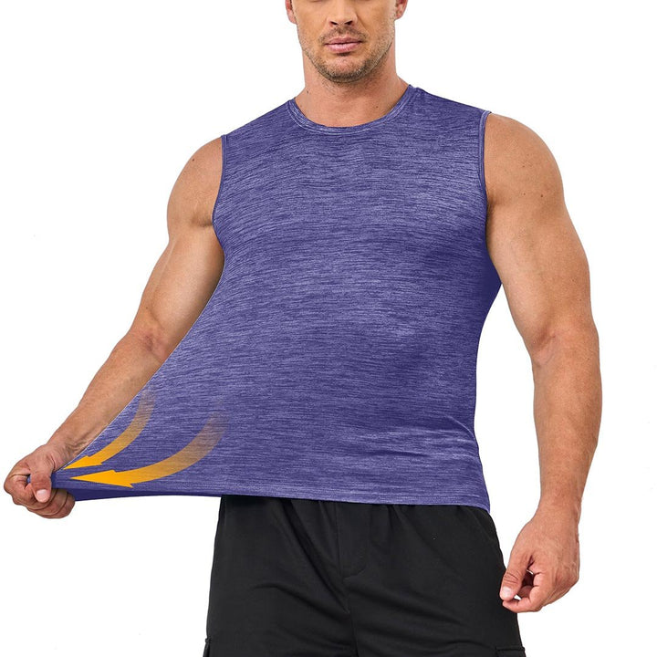 Men's Gym Tank Tops Quick Dry Lightweight Muscle Shirts - Men's T-shirts