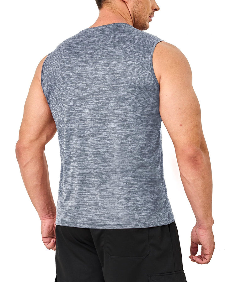 Men's Gym Tank Tops Quick Dry Lightweight Muscle Shirts - Men's T-shirts