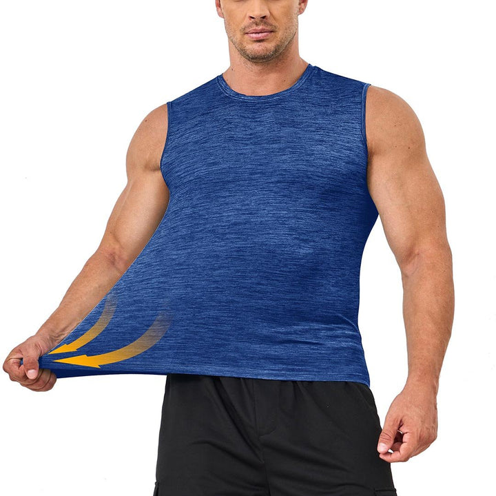 Men's Gym Tank Tops Quick Dry Lightweight Muscle Shirts - Men's T-shirts