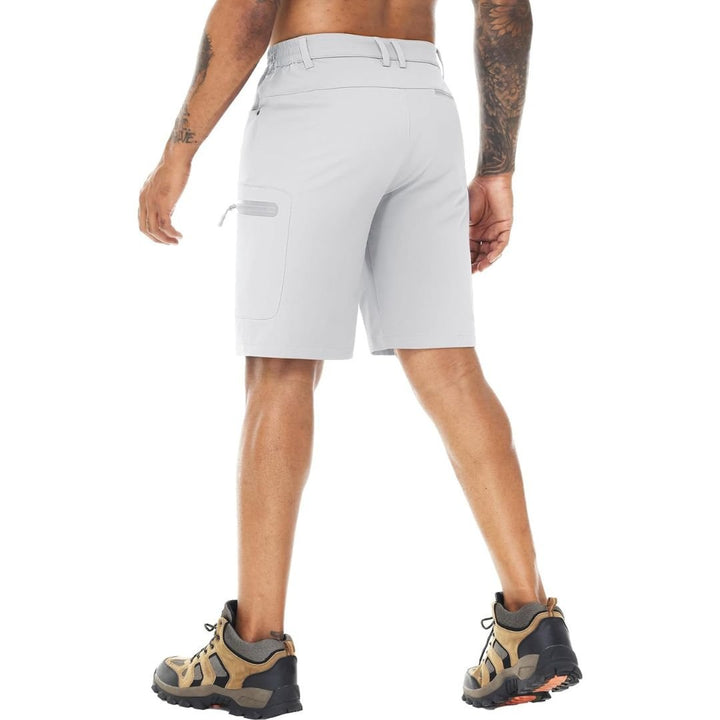 Men's Hiking Cargo Shorts with Zipper Pockets - Men's Cargo Shorts