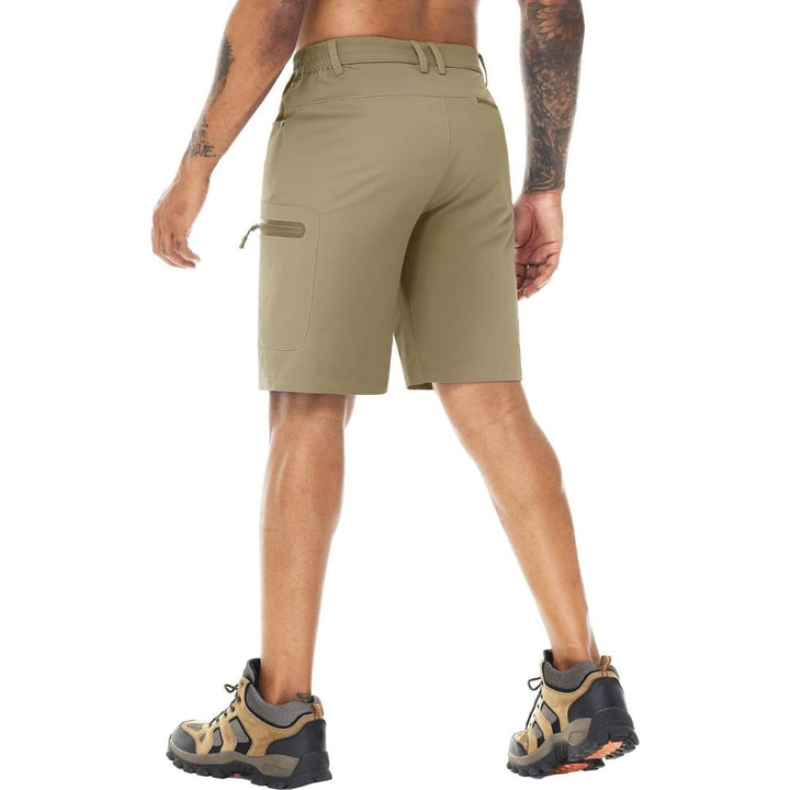 Men's Hiking Cargo Shorts with Zipper Pockets - Men's Cargo Shorts