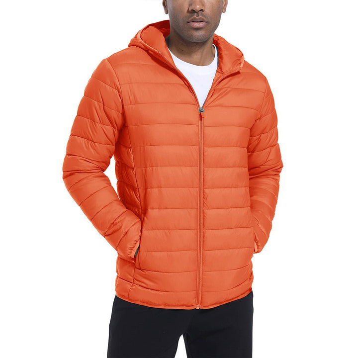 Men's Hooded Puffer Water - Repellent Down Alternative Jacket - Men's Jackets