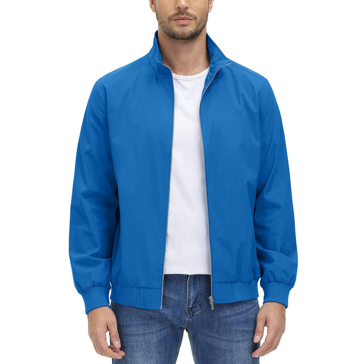 Men's Lightweight Casual Bomber Jacket - Men's Jackets