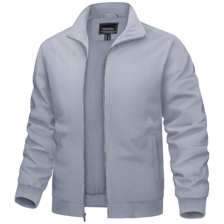 Men's Lightweight Casual Bomber Jacket - Men's Jackets