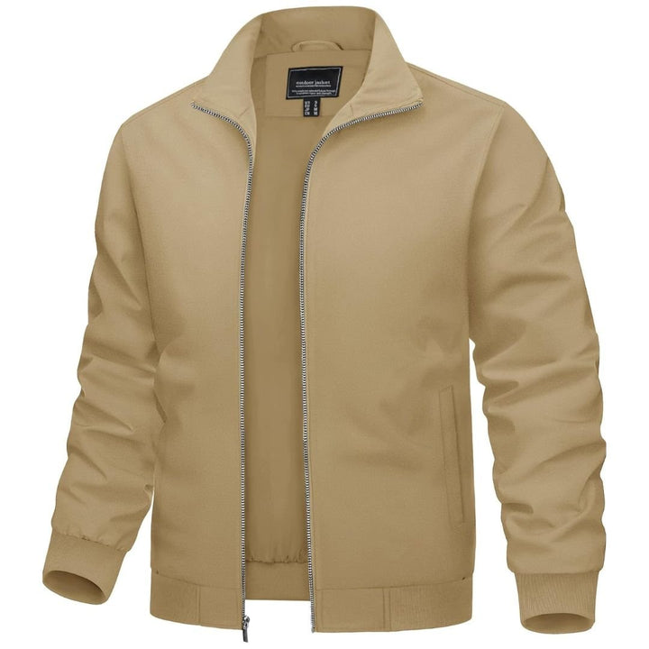 Men's Lightweight Casual Bomber Jacket - Men's Jackets