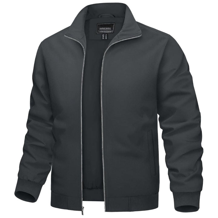 Men's Lightweight Casual Bomber Jacket - Men's Jackets