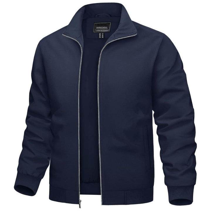 Men's Lightweight Casual Bomber Jacket - Men's Jackets