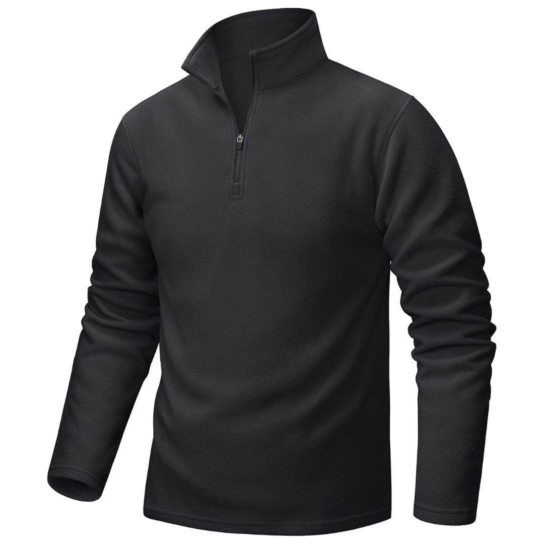 Men's Pullover Workout Fleece 1/4 Zip Sweatshirts - TACVASEN