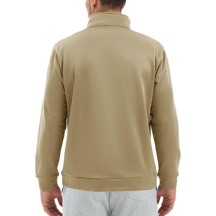 Men's Quarter Zip Pullover Sweatshirts Lightweight Fleece Lined - Men's Sweatshirts