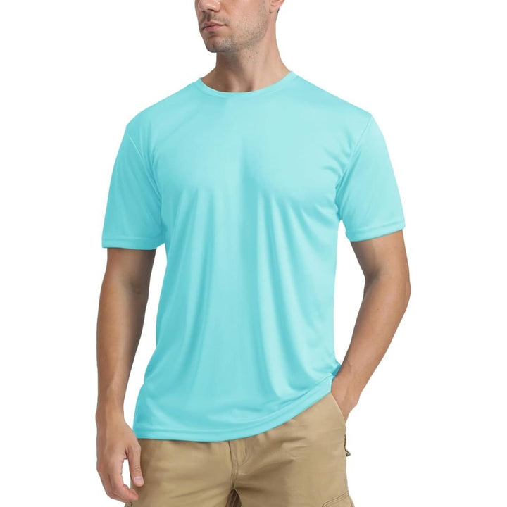 Men's Quick - Dry Sun Protection Rash Guard T-Shirts - Men's Sun Protective Shirts