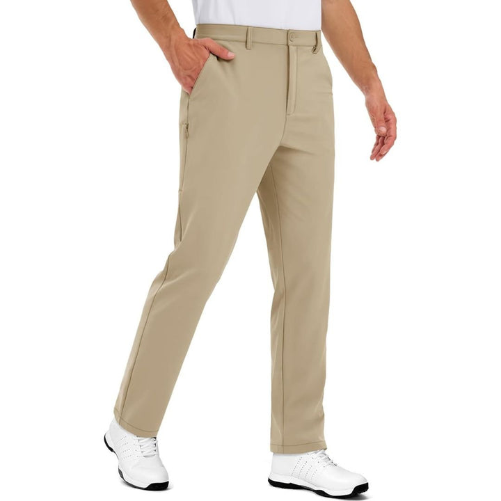 Men's Stretch Golf Pants Lightweight Classic Fit - Men's Pants