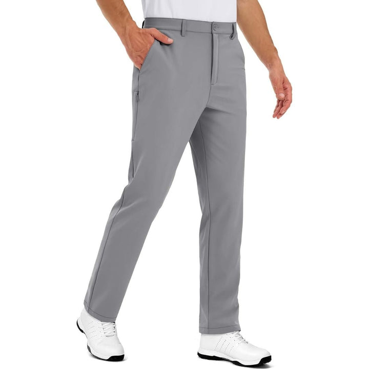 Men's Stretch Golf Pants Lightweight Classic Fit - Men's Pants