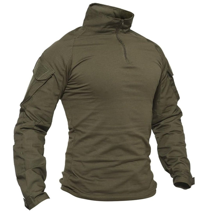 Men's Tactical 1/4 Zip Assault Design Combat Shirt - Fall Winter 2022