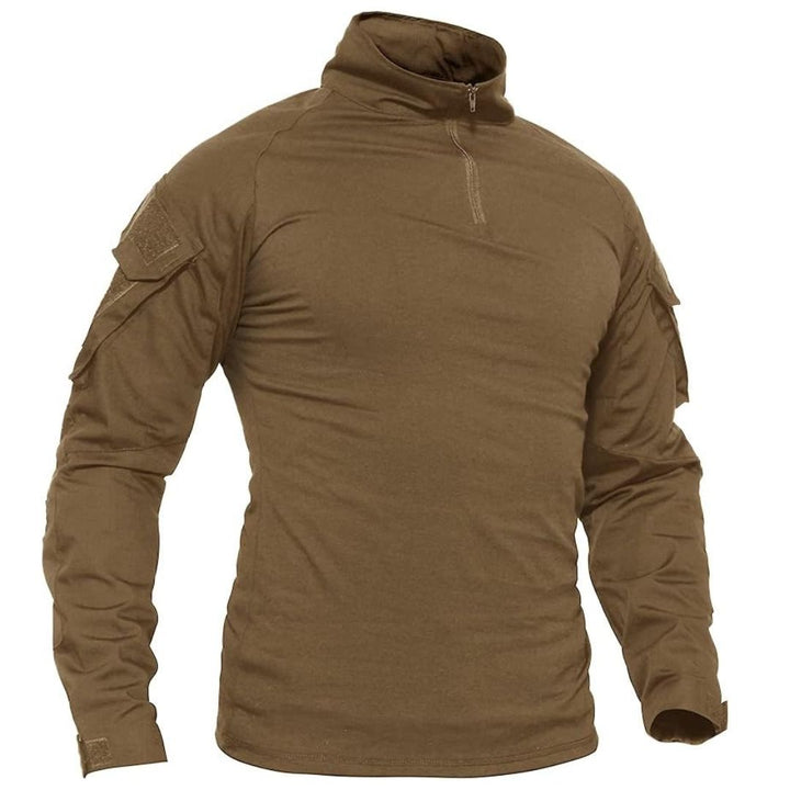 Men's Tactical 1/4 Zip Assault Design Combat Shirt - Fall Winter 2022