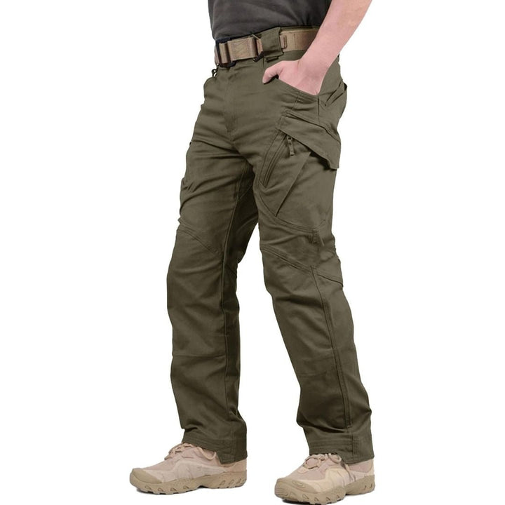 Men's Tactical Cargo Pants Lightweight Stretch Cotton 9 Pockets Outdoor - Men's Cargo Pants