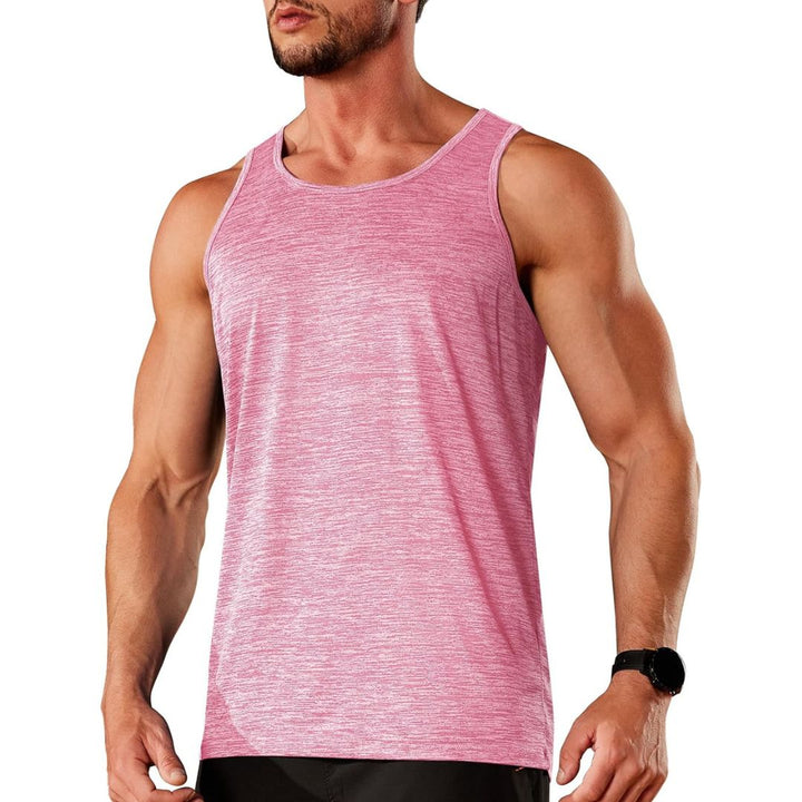 Men's Tank Tops Quick Dry Sleeveless Workout T-shirts - Men's Hiking Clothing