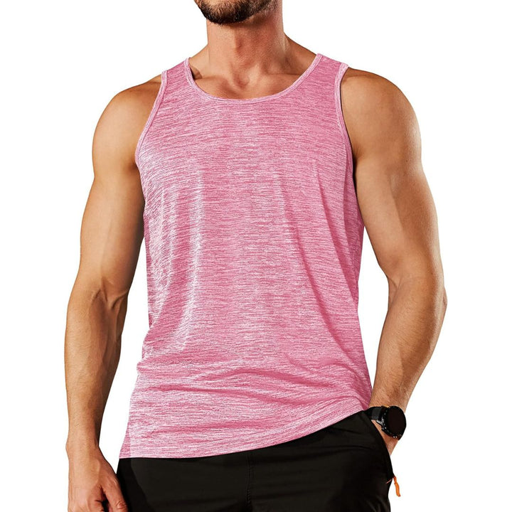 Men's Tank Tops Quick Dry Sleeveless Workout T-shirts - Men's Hiking Clothing