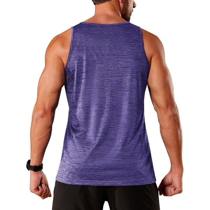 Men's Tank Tops Quick Dry Sleeveless Workout T-shirts - Men's Hiking Clothing