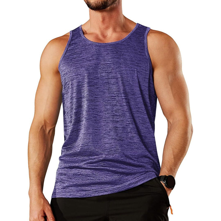 Men's Tank Tops Quick Dry Sleeveless Workout T-shirts - Men's Hiking Clothing