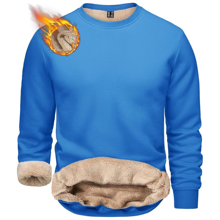 Men's Uncw Sweatshirts Vintage Crewneck Winter Active Warm Outdoor - Fall Winter 2022