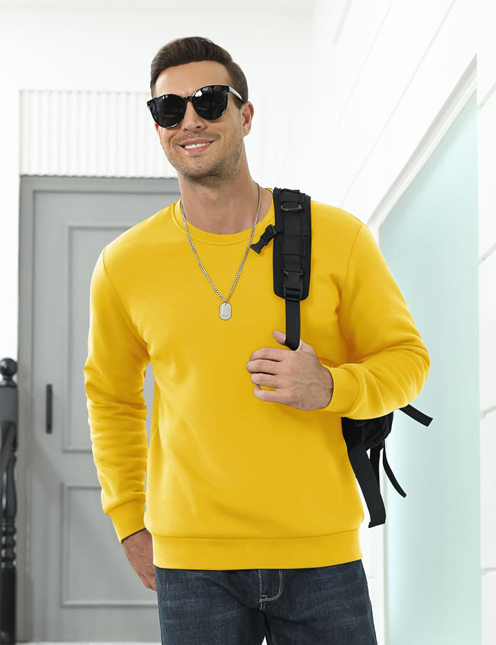 Men's Uncw Sweatshirts Vintage Crewneck Winter Active Warm Outdoor - Fall Winter 2022