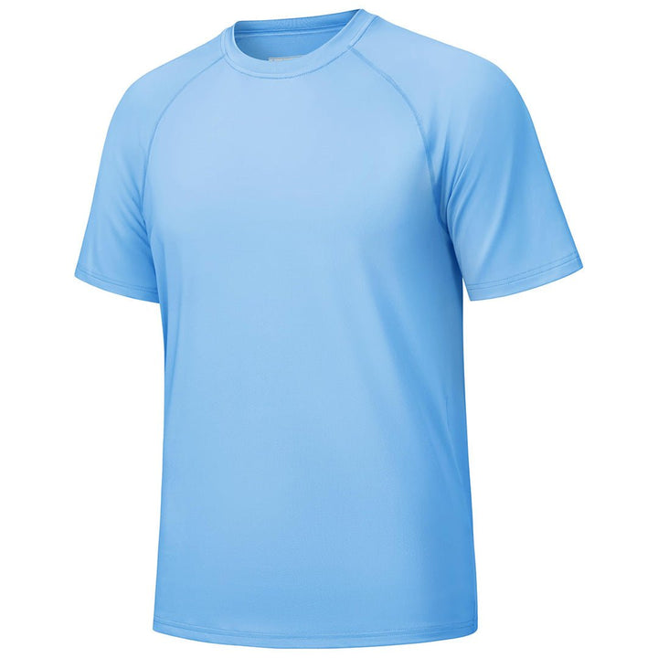 Men's UPF 80+ Breathable Quick-Dry Outdoor Swim T-Shirt - Men's T-shirts