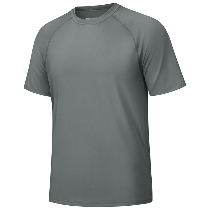 Men's UPF 80+ Breathable Quick-Dry Outdoor Swim T-Shirt - Men's T-shirts