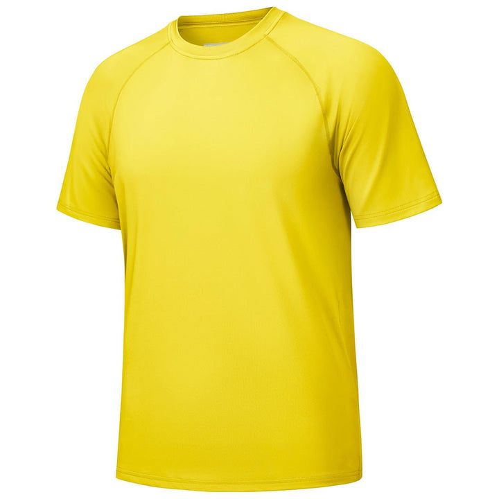 Men's UPF 80+ Breathable Quick-Dry Outdoor Swim T-Shirt - Men's T-shirts