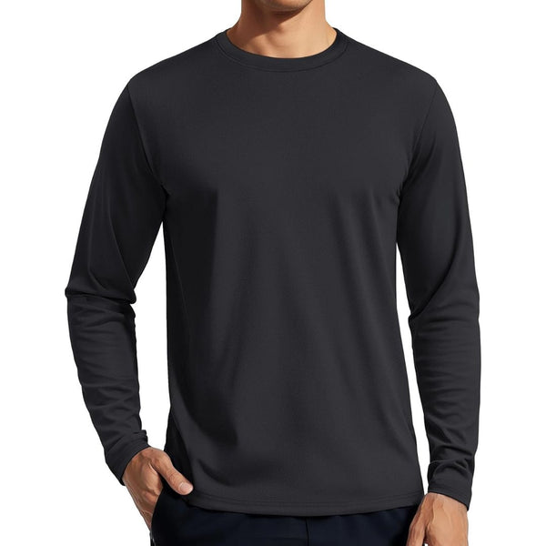 Men's UPF 80+ Sun Protection Quick Dry Outdoor Shirt - Men's Running Shirts