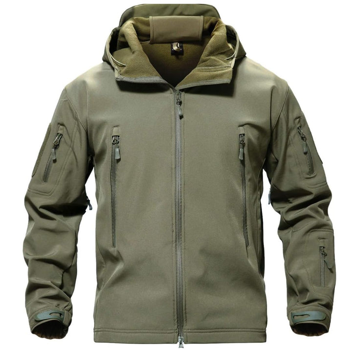 Men's Water Resistant Windbreaker Tactical Soft Shell Coat - Fall Winter 2022