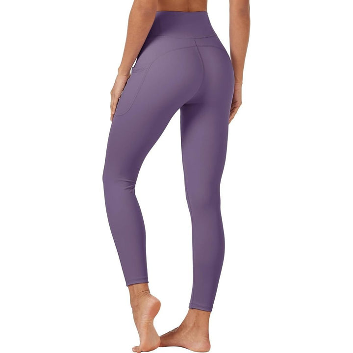 Women's High Waisted Leggings with Pockets Tummy Control Yoga Pants - Women's Pants