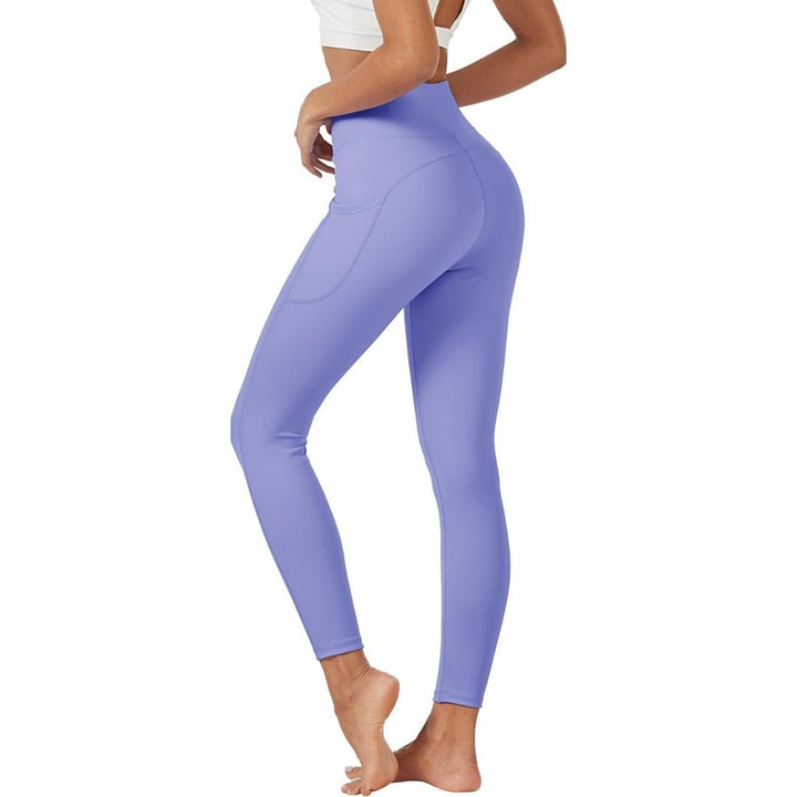 Women's High Waisted Leggings with Pockets Tummy Control Yoga Pants - Women's Pants