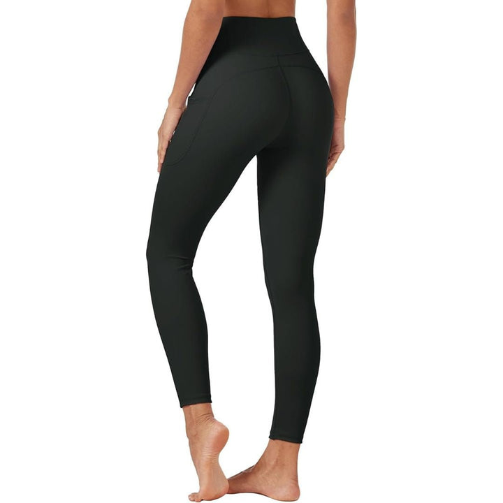 Women's High Waisted Leggings with Pockets Tummy Control Yoga Pants - Women's Pants