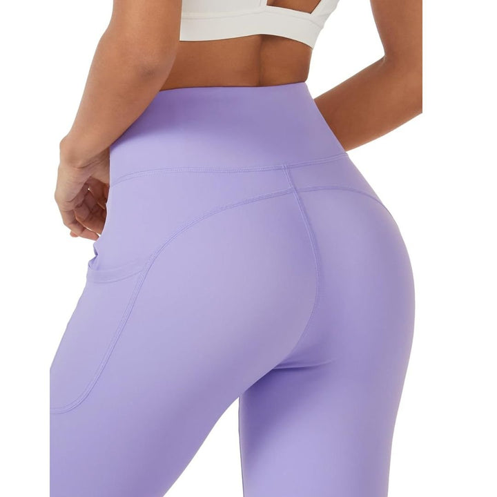 Women's High Waisted Leggings with Pockets Tummy Control Yoga Pants - Women's Pants