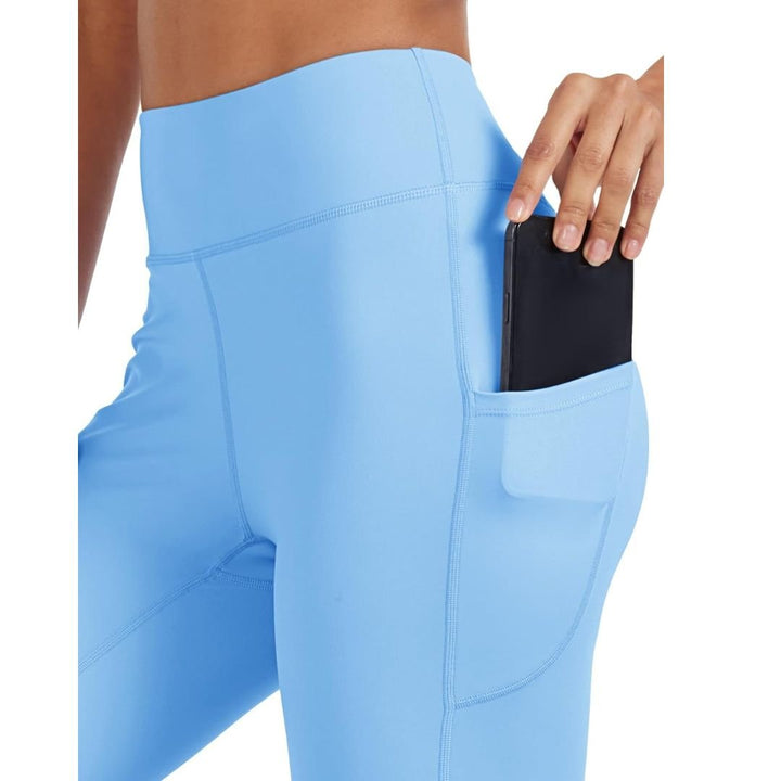 Women's High Waisted Leggings with Pockets Tummy Control Yoga Pants - Women's Pants