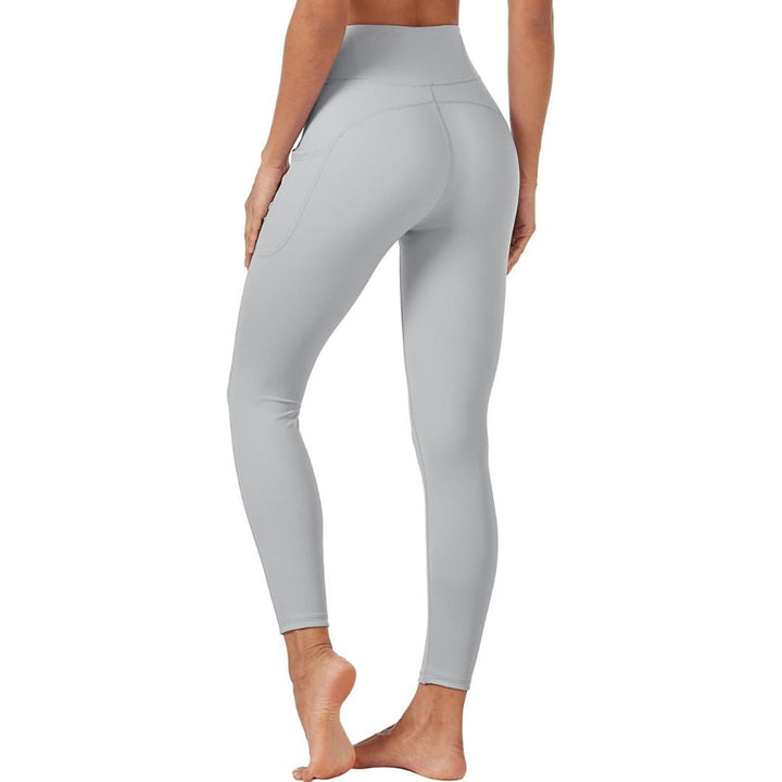 Women's High Waisted Leggings with Pockets Tummy Control Yoga Pants - Women's Pants