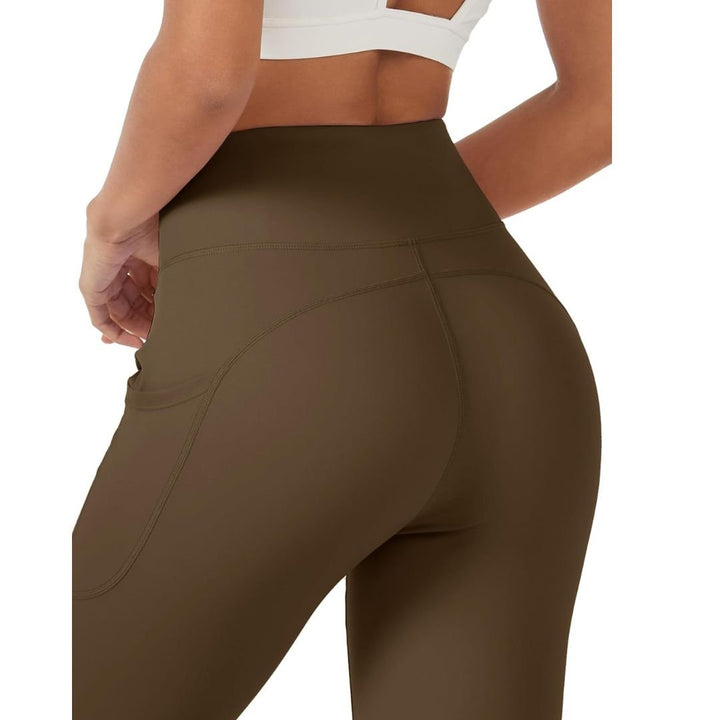 Women's High Waisted Leggings with Pockets Tummy Control Yoga Pants - Women's Pants