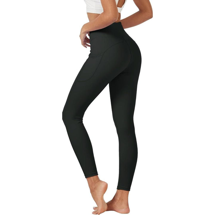 Women's High Waisted Leggings with Pockets Tummy Control Yoga Pants - Women's Pants