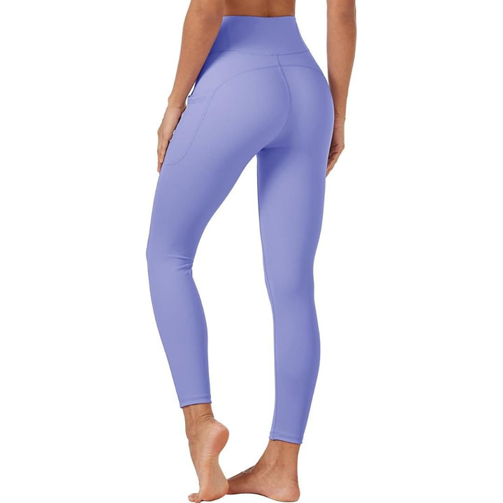 Women's High Waisted Leggings with Pockets Tummy Control Yoga Pants - Women's Pants