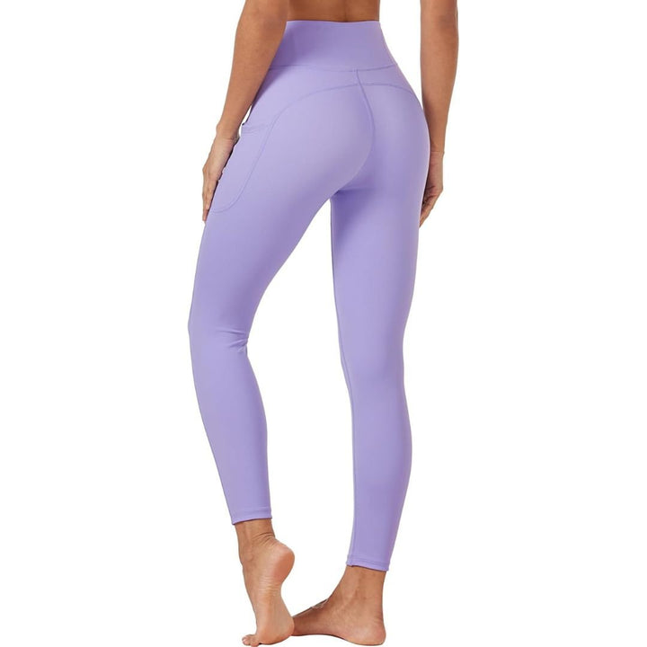 Women's High Waisted Leggings with Pockets Tummy Control Yoga Pants - Women's Pants